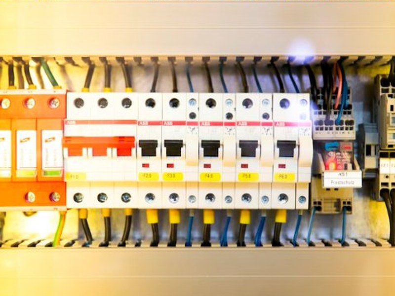Industrial control panel engineered by Pinewood Electrical, Surrey BC